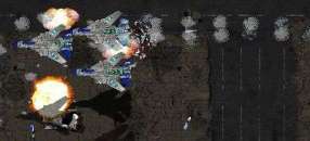strafing attack